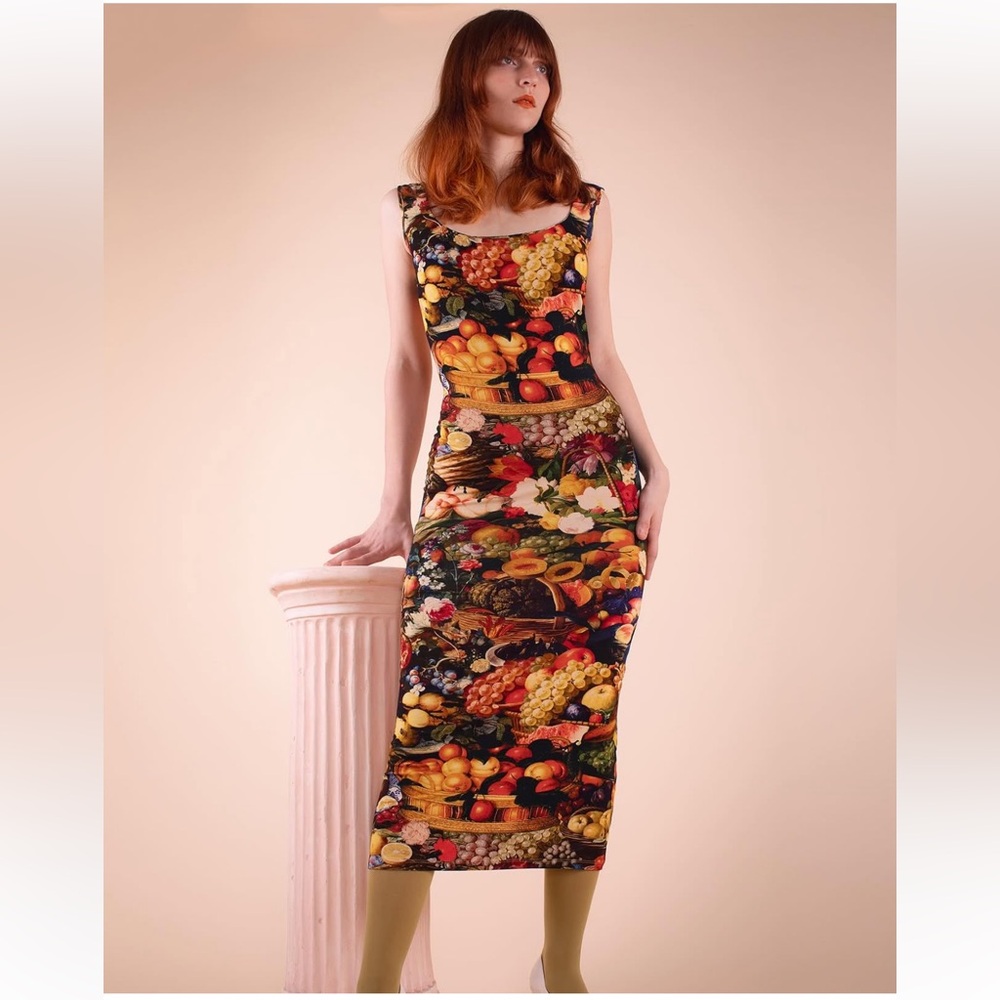 Samantha Pleet NWT banquet harvest dress 2X & gloves size M - Picture 9 of 11